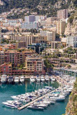 Monaco Fontvieille cityscape 