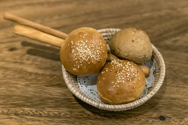 Pão de rolo de jantar — Fotografia de Stock