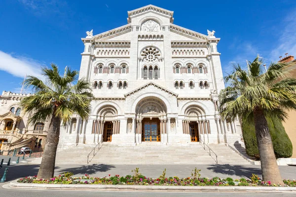 Monaco katedralen Saint Nicholas — Stockfoto