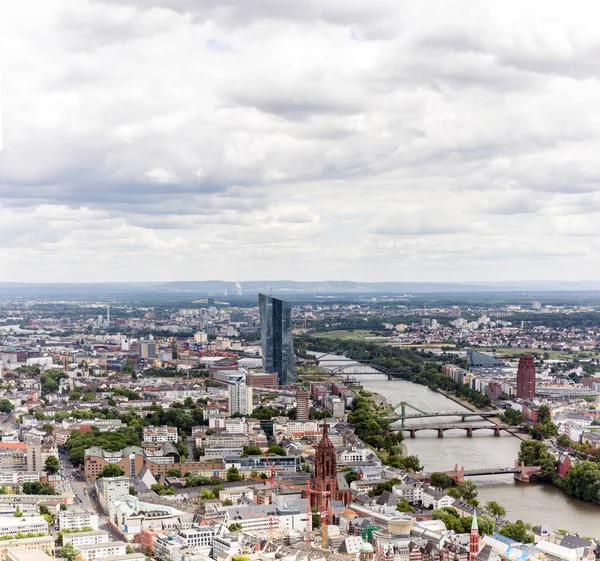 Huvudsakliga skyskrapor i Frankfurt — Stockfoto