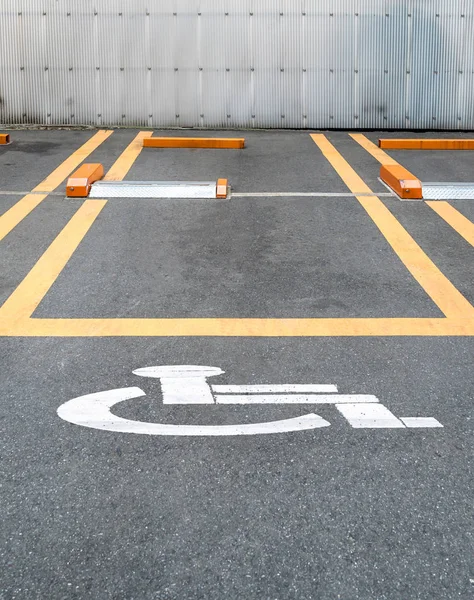 Empty Parking lot — Stock Photo, Image