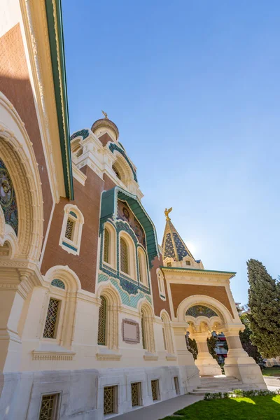 Iglesia ortodoxa en Niza Francia —  Fotos de Stock