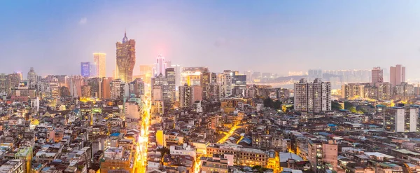 Panorama urbano di Macao skyline — Foto Stock