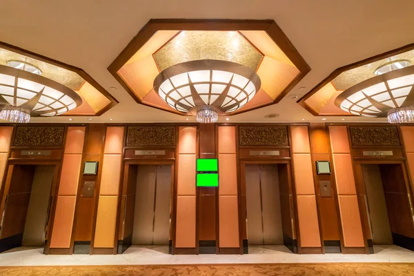 Front view of modern elevator — Stock Photo, Image