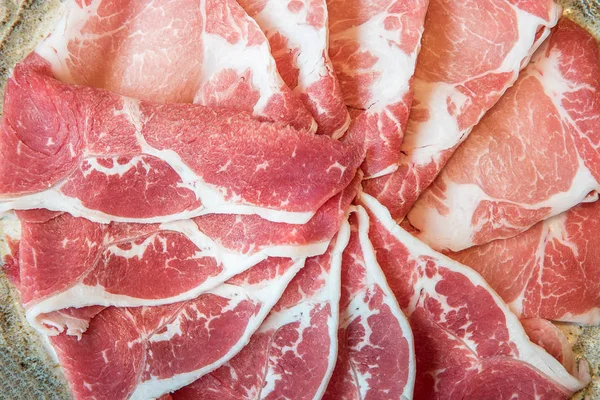 М'ясо яловичини та свинини — стокове фото
