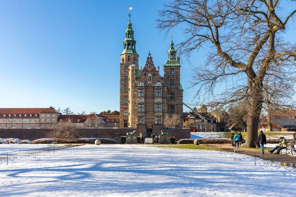 Château de Rosenborg dans le centre de Copenhague — Photo