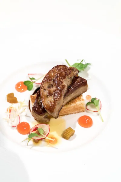 Foie gras grigliato — Foto Stock