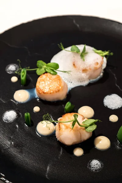 Truffle ile ızgara tarak 