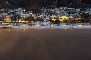 Göl beldesi Fujikawaguchiko