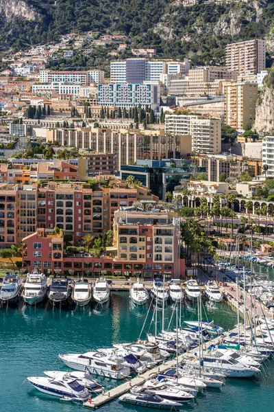 Mónaco Fontvieille paisaje urbano — Foto de Stock