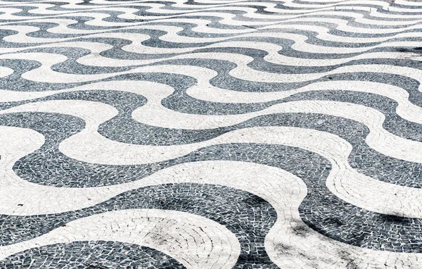 Tegel golv i Lissabon — Stockfoto