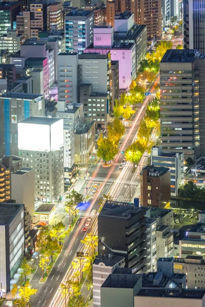 Ville de Nagoya et gratte-ciel — Photo