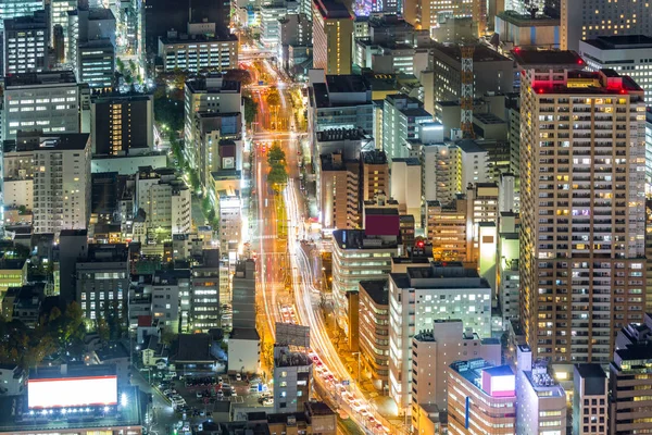 Ville de Nagoya et gratte-ciel — Photo