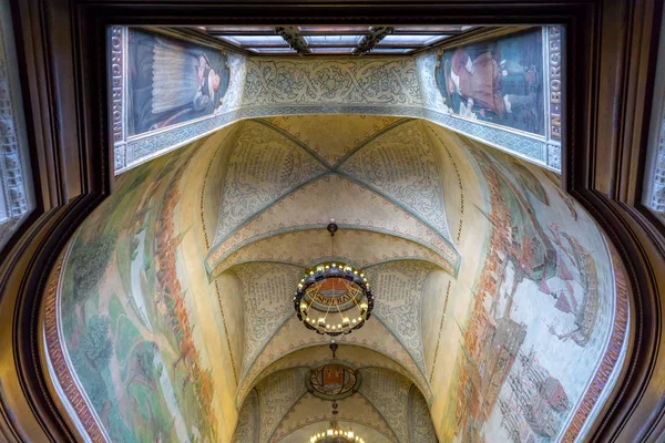 Interior of copenhagen town hall — Stock Photo, Image