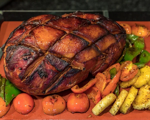 Whole Pork Ham steak — Stock Photo, Image