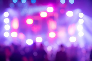 Konserin arka plan bulanık 