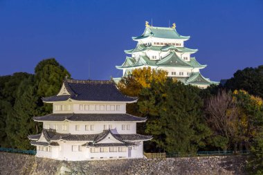 Geceleri Nagoya Kalesi