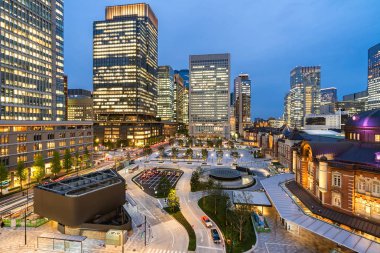 Tokyo İstasyonu peyzaj