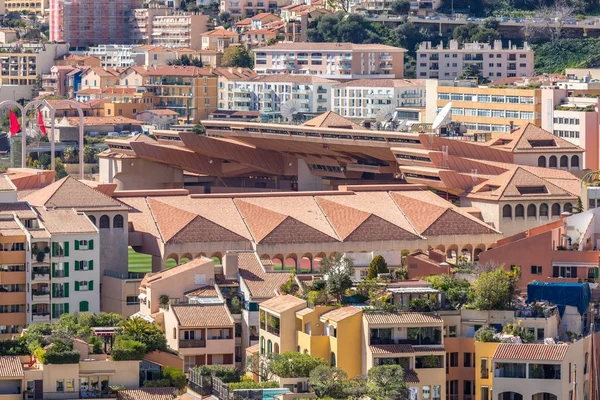 Monaco Paysage Urbain Fontvieille Monte Carlo Côte Azur — Photo