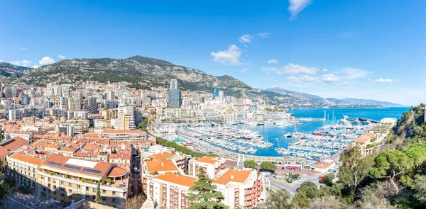 Mónaco Puerto Monte Carlo Riviera Francesa — Foto de Stock