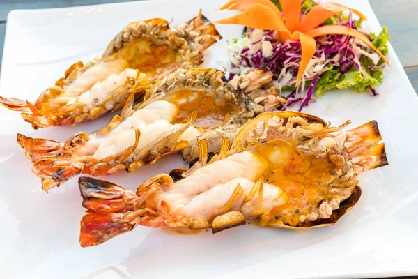 Grilled Mighty Tiger River Prawn — Stock Photo, Image