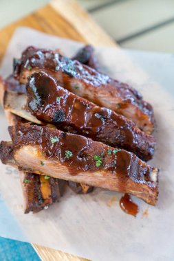 soslu Izgara Barbekü Domuz kaburga