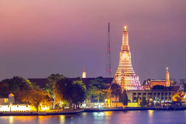 Wat Arun Temple Dawn Bangkoku Thajsko — Stock fotografie