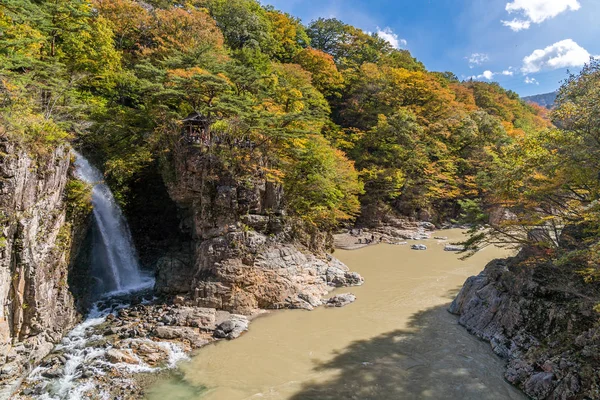Cascata Ryuyo Gorge Nikko Tochigi Giappone — Foto Stock