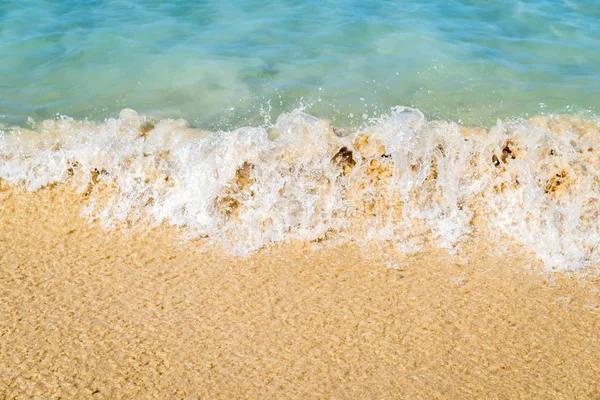 Вид Тропічні Білий Пісок Пляжу Трубка Точки Таїланд — стокове фото