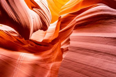 Sayfa, Arizona Usa yakınındaki Navajo rezervasyonunuzu yaparken alt antilop Kanyonu