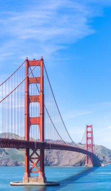 Golden Gate Köprüsü içinde San Francisco Kaliforniya ABD West Coast, Pasifik Okyanusu