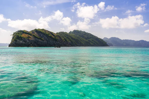 Tropisch Wit Strand Andamanzee Indische Oceaan Thailand — Stockfoto