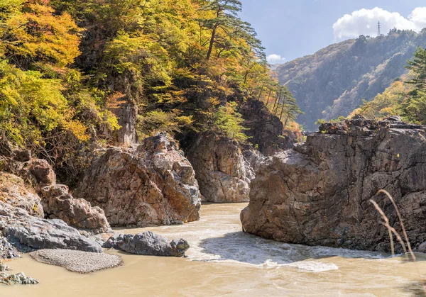 Ryuyo 峡谷峡谷国家公园在日本栃木日航 — 图库照片