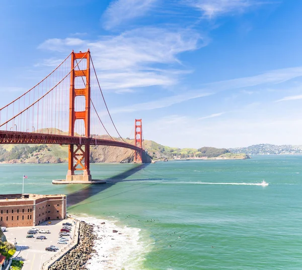 Puente Puerta Oro San Francisco California — Foto de Stock