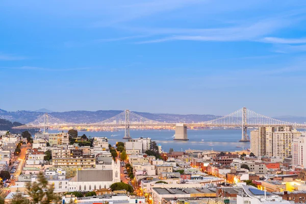 Bay Bridge San Francisco California Usa — Stock Photo, Image