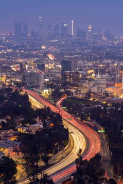 Los Angeles şehir merkezinde, La California, ABD