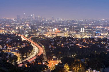 Los Angeles şehir merkezinde, La California, ABD