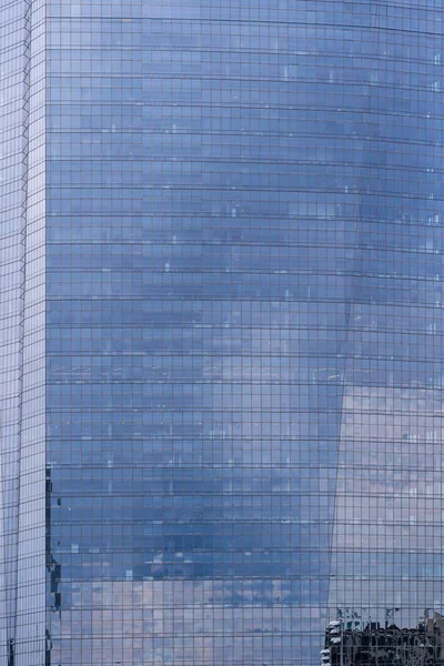Urban Abstrakt Fönster Fasad Business Center Kontorsbyggnad Med Reflektioner Och — Stockfoto