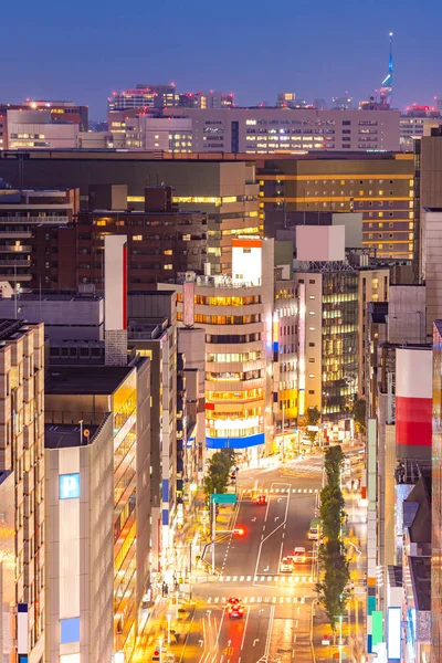 Aerial View Fukuoka Cityscape Downtown Hakata Hakata Main Area Fukuoka — Stock Photo, Image