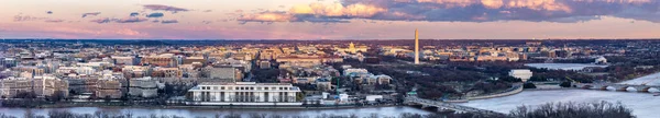 Panorama Letecký Pohled Washington Mrakodrap Panorama Budova Cityscape Capital Usa — Stock fotografie