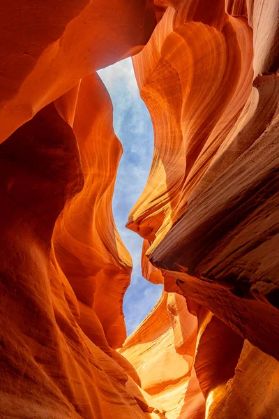 Lower Antelope Canyon Corkscrew Slot Canyon National Park Navajo Reservation — Stock Photo, Image