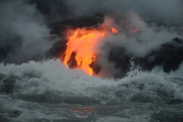 Lava in Hawaii — Foto Stock