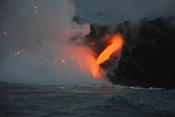 Lava in Hawaii — Foto Stock