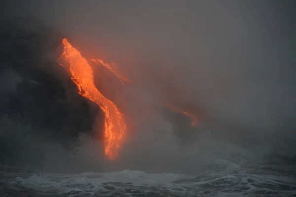 Lava in Hawaii — Foto Stock