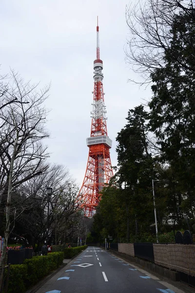 A torre de tokyo — Fotografia de Stock