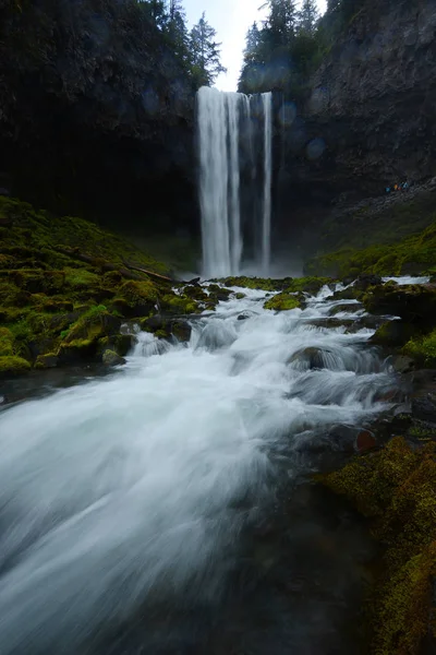 Cachoeira de Oregon Tamanawas — Fotografia de Stock