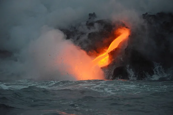 Lava in Hawaii — Foto Stock