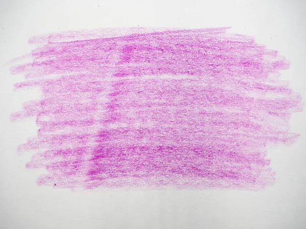 Текстура из цветного карандаша на белой бумаге — стоковое фото