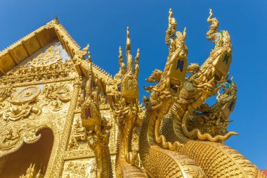 WAT Sri Phanton Budist tapınağı Nan il Tayland