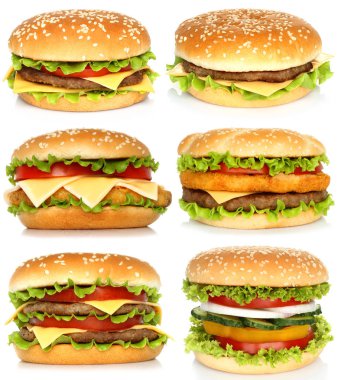 Büyük hamburger kolaj